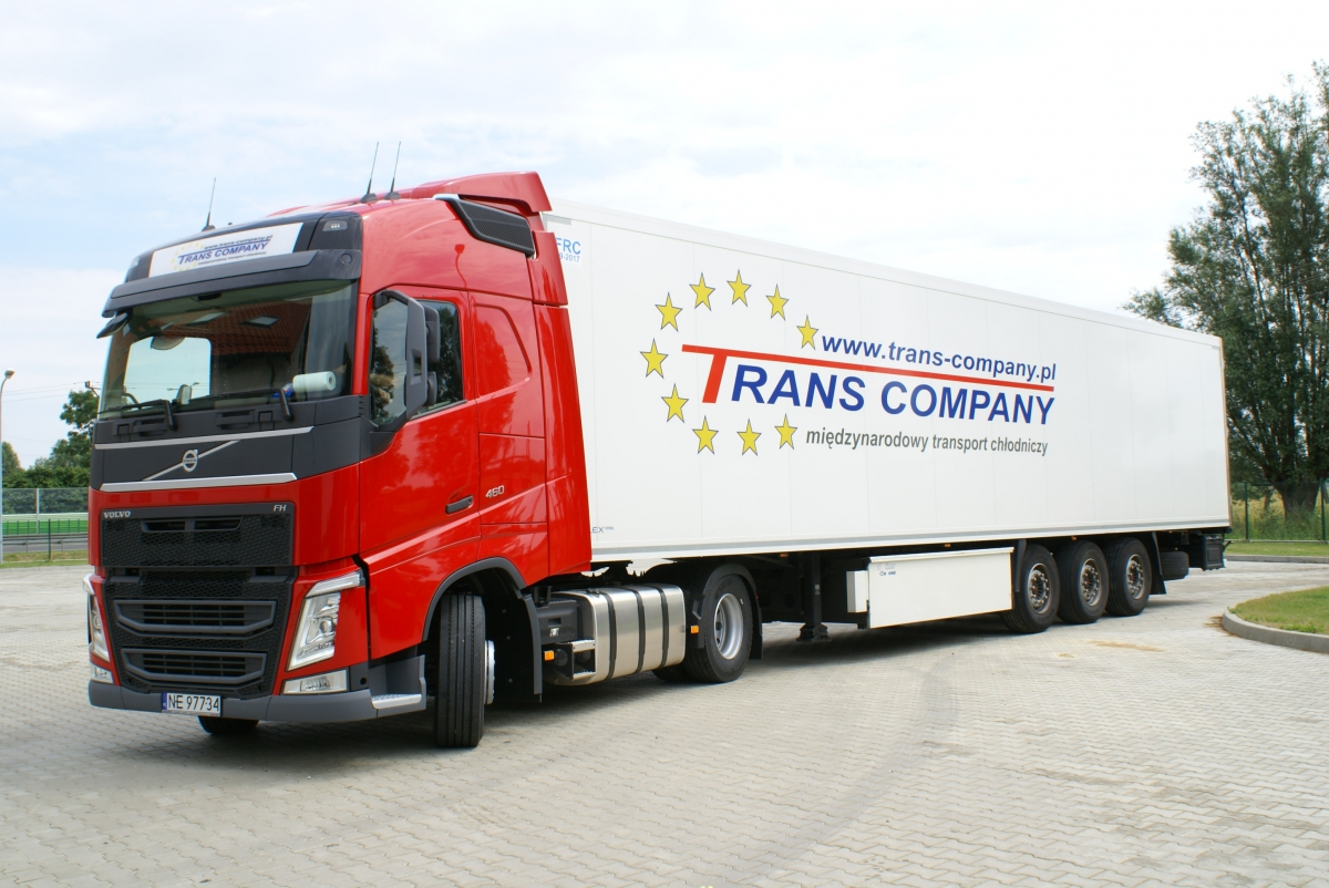 Tabor Trans Company Sp. z o.o. międzynarodowy transport chłodniczy.